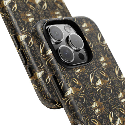 Tough Cases, Cancer, Zodiac, Metal Pattern