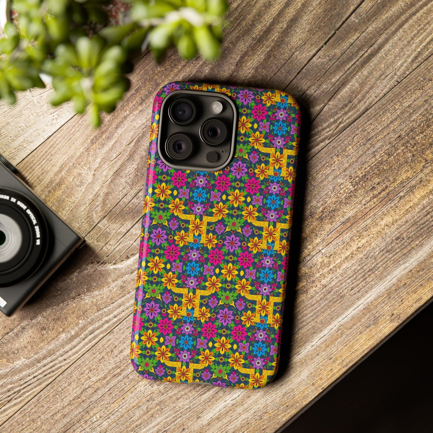 Tough Cases, Gemini, Zodiac v3, Flower Pattern