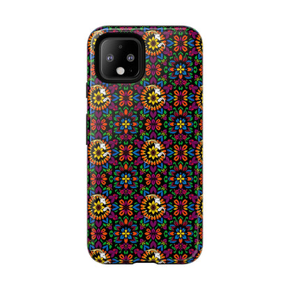 Tough Cases, Capricorn, Zodiac v2, Flower Pattern