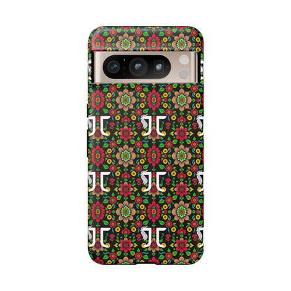 Tough Cases, Gemini, Zodiac v4, Flower Pattern
