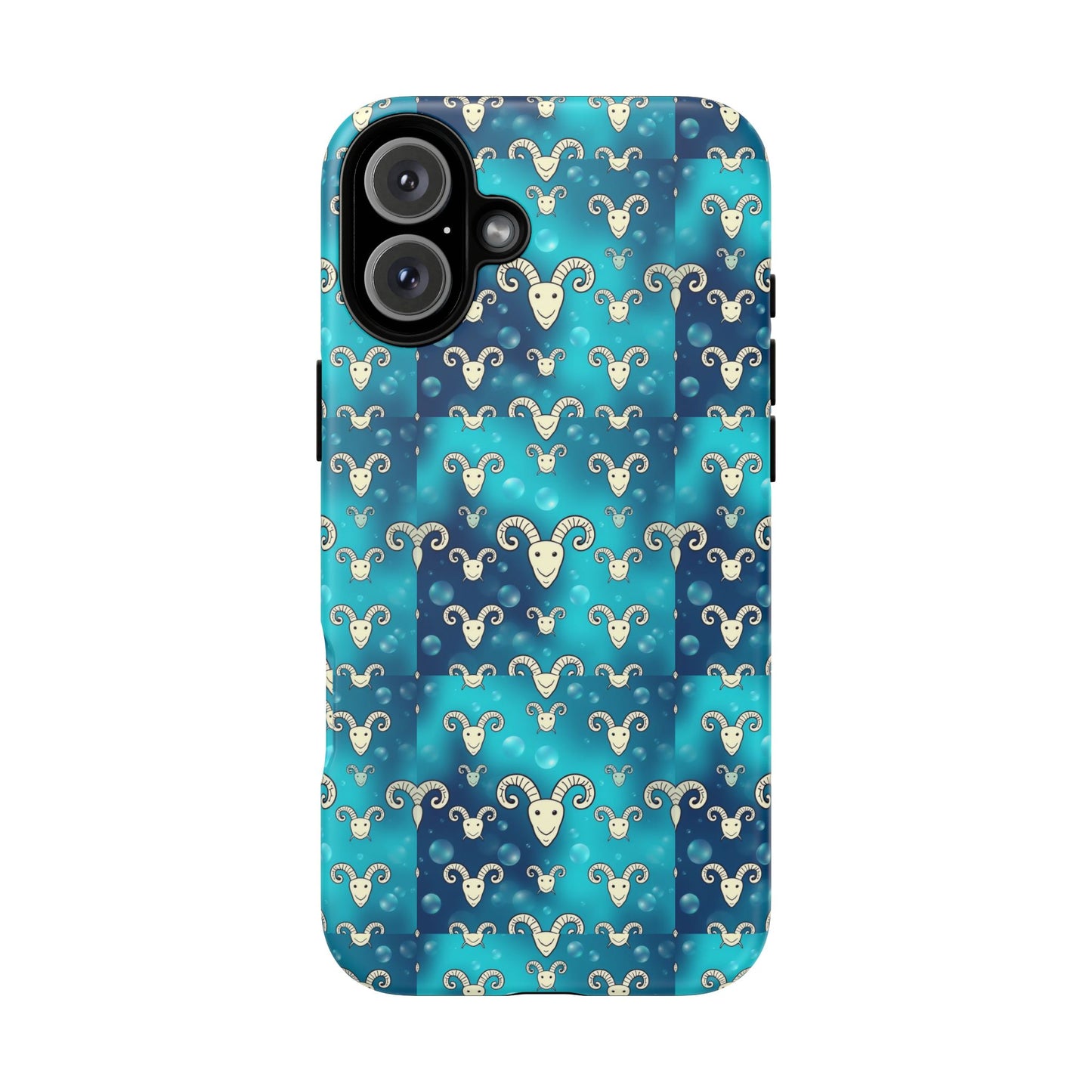 Tough Cases, Aries, Zodiac v1, Bubble Pattern