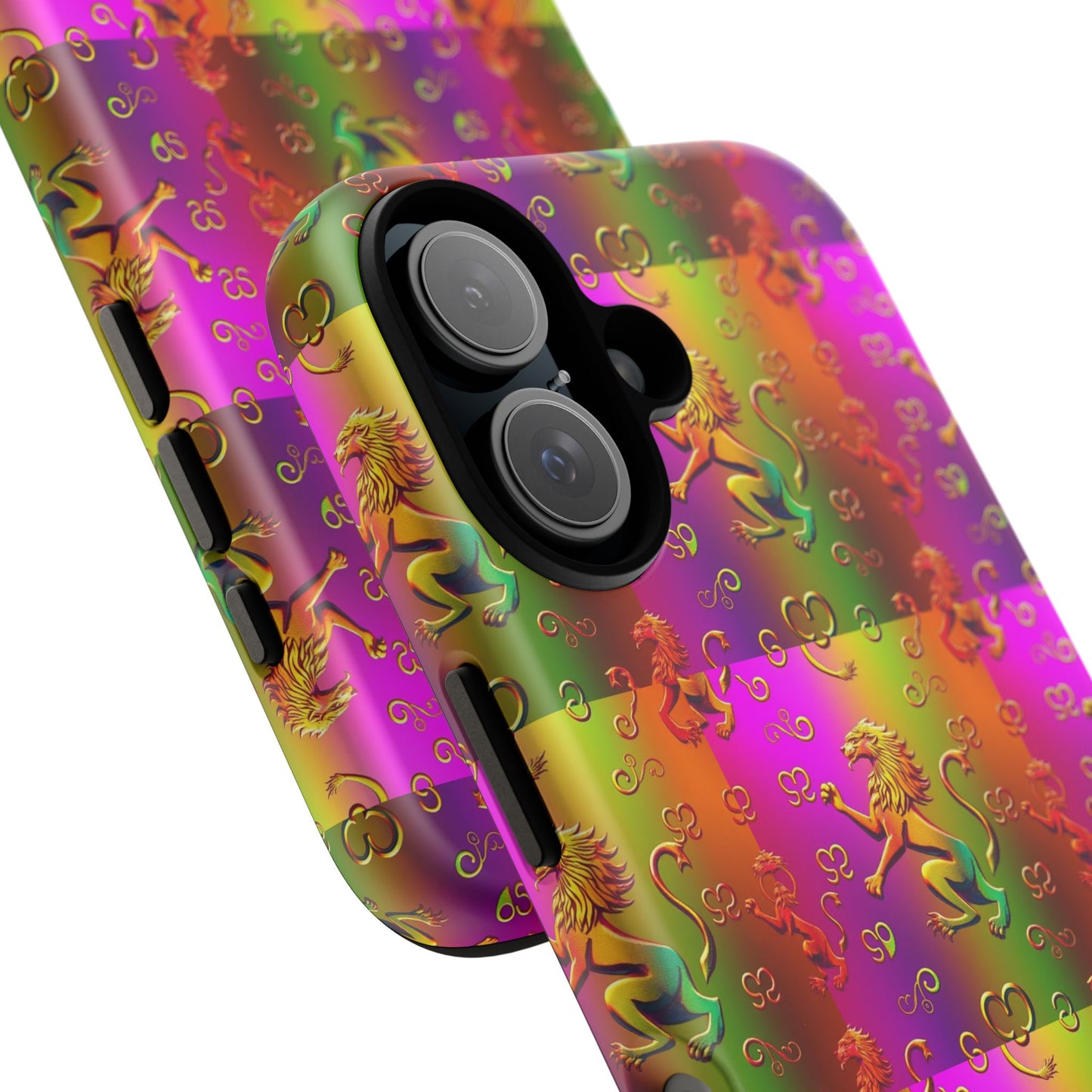 Tough Cases, Leo, Zodiac v1, Metal Pattern