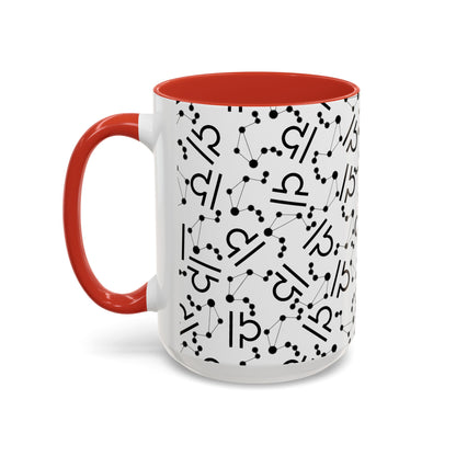 Accent Coffee Mug with the Libra sign (11, 15oz)