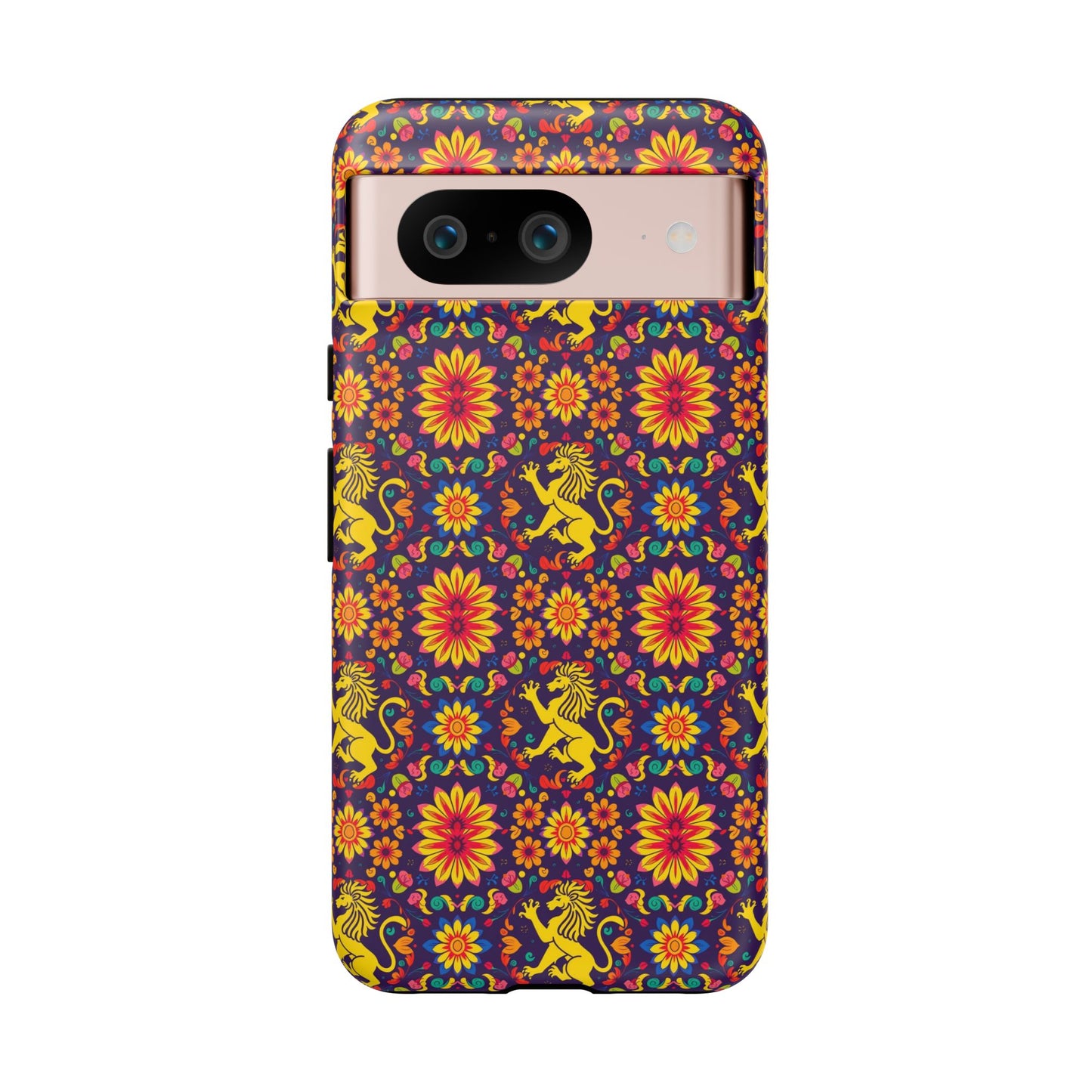 Tough Cases, Leo, Zodiac, Flower Pattern