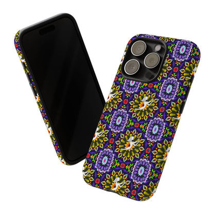 Tough Cases, Sagittarius, Zodiac v1, Flower Pattern
