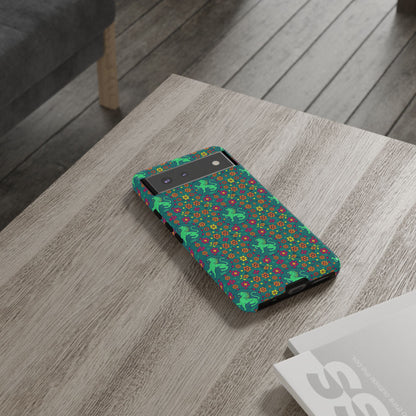 Tough Cases, Leo, Zodiac v3, Flower Pattern