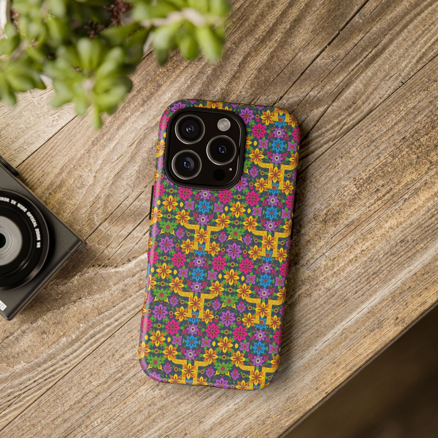 Tough Cases, Gemini, Zodiac v3, Flower Pattern