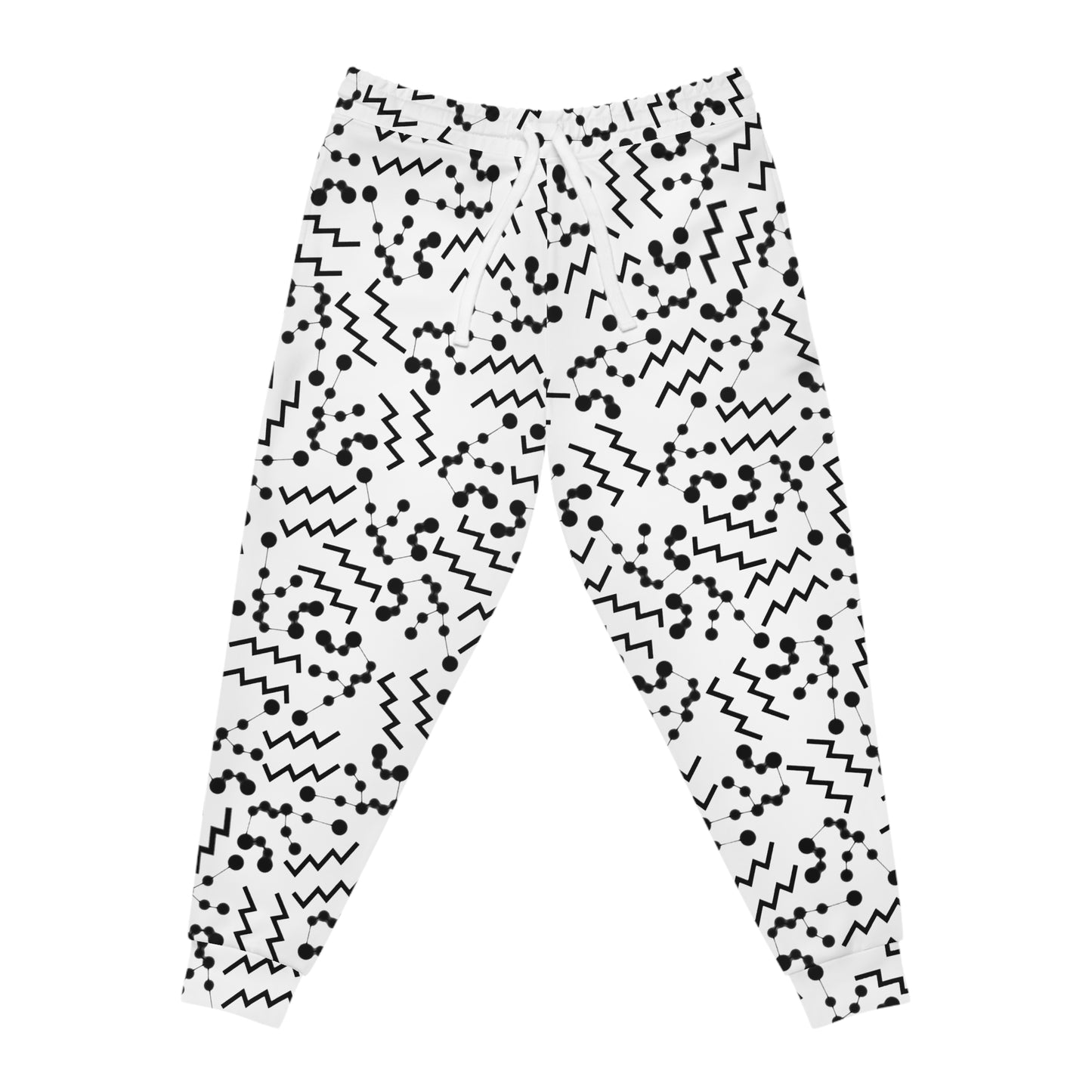 Athletic Joggers Aquarius Zodiac sign (AOP)
