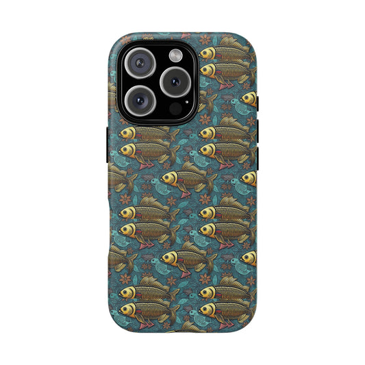 Tough Cases, Pisces, Zodiac v1, Metal Pattern