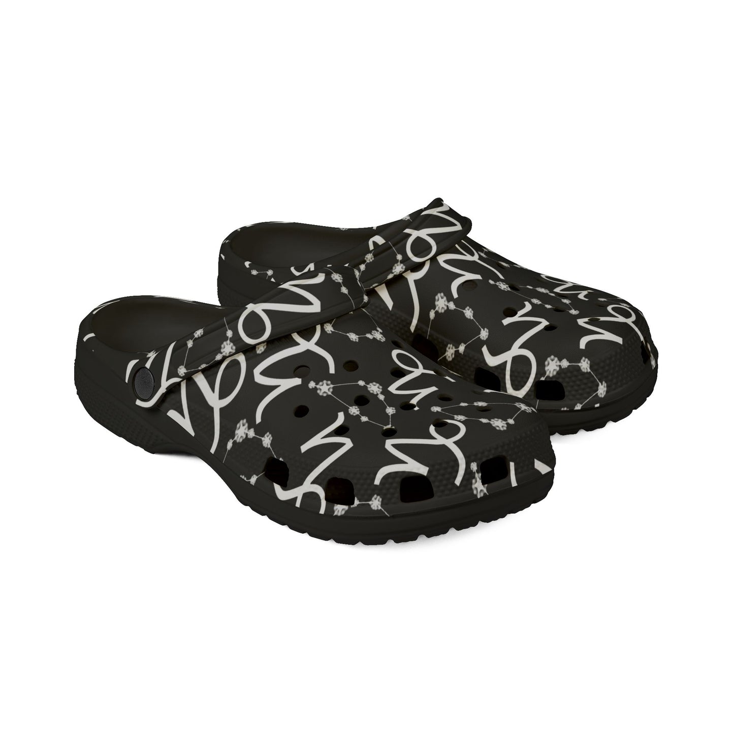 EVA Foam Rubber Shoes (AOP), Material 100% EVA, Capricorn Zodiac Design