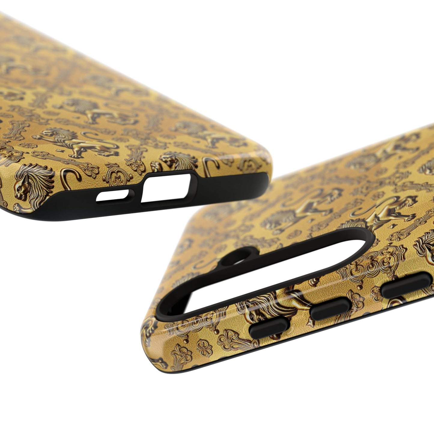 Tough Cases, Leo, Zodiac, Metal Pattern