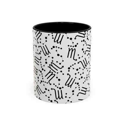 Accent Coffee Mug with the Scorpio sign (11, 15oz)