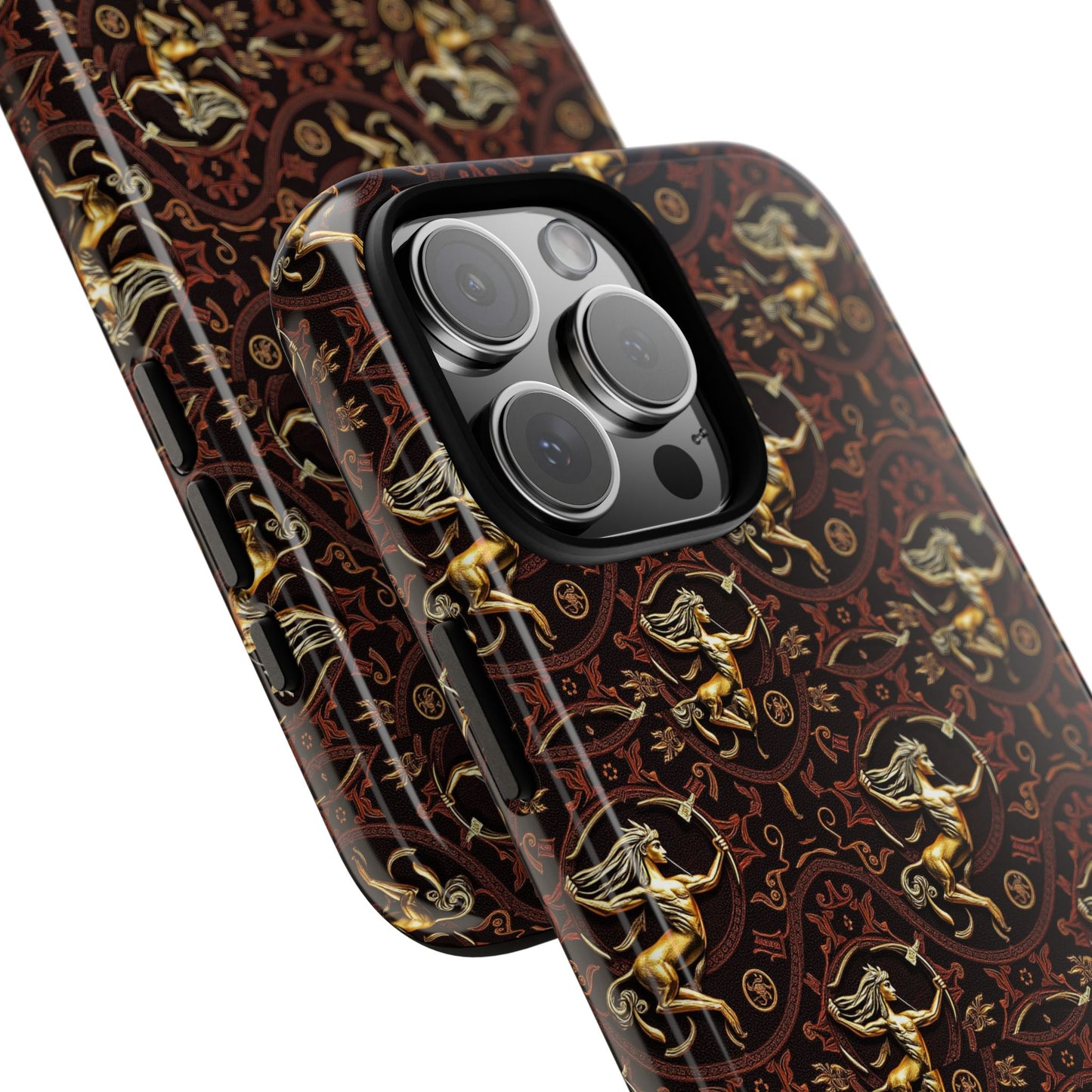 Tough Cases, Sagittarius, Zodiac, Metal Pattern