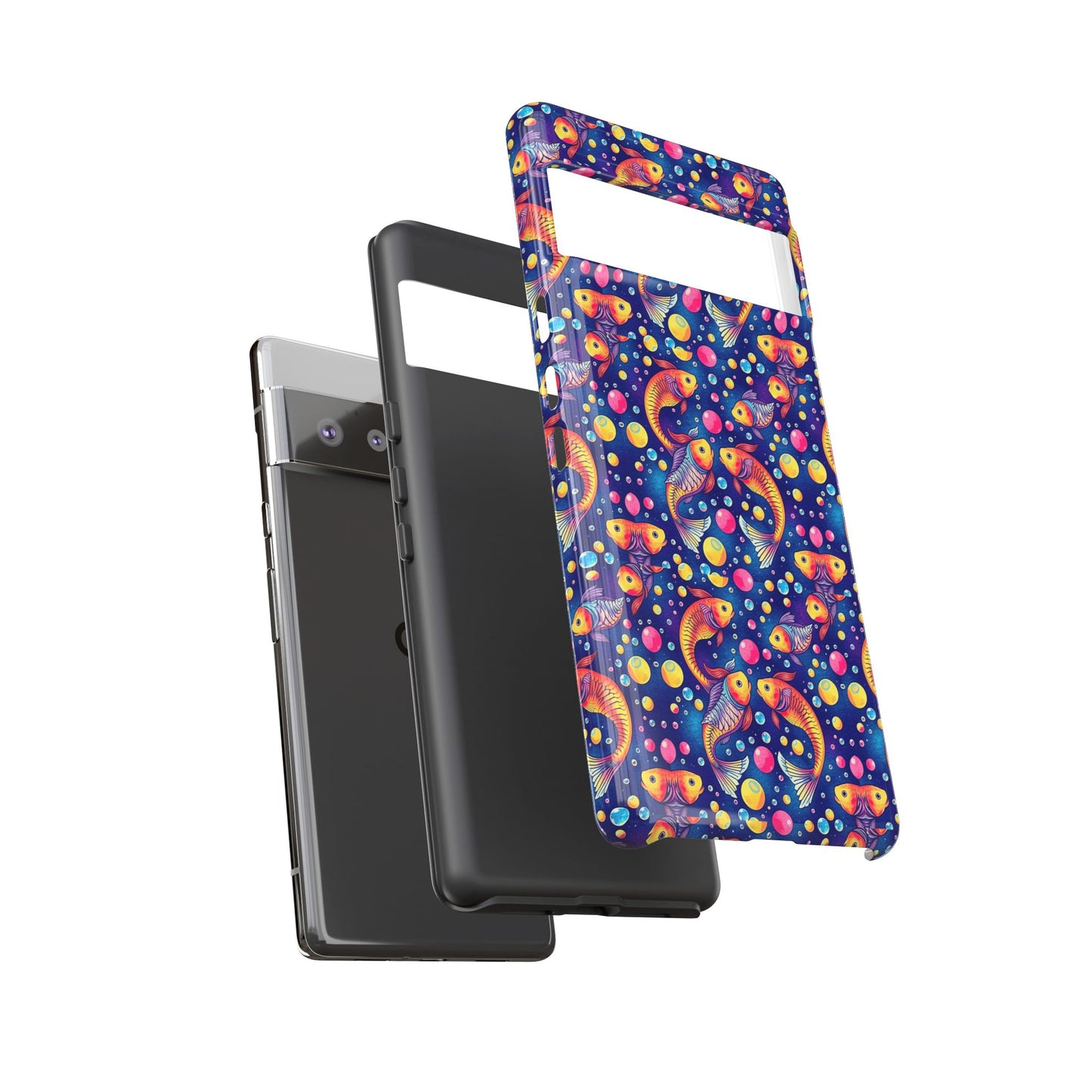 Tough Cases, Pisces, Zodiac, Bubble Pattern