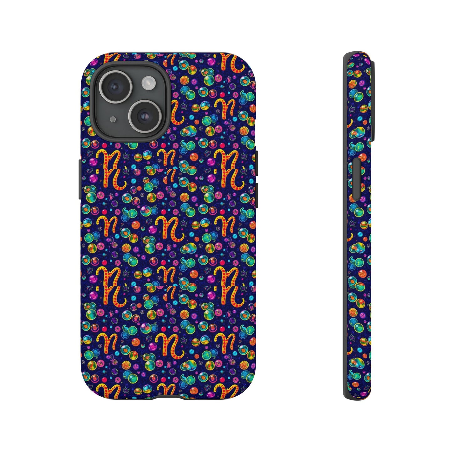 Tough Cases, Aquarius, Zodiac, Bubble Pattern
