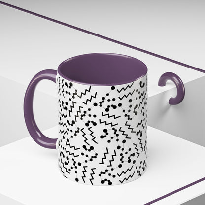 Accent Coffee Mug with the Aquarius sign (11, 15oz)