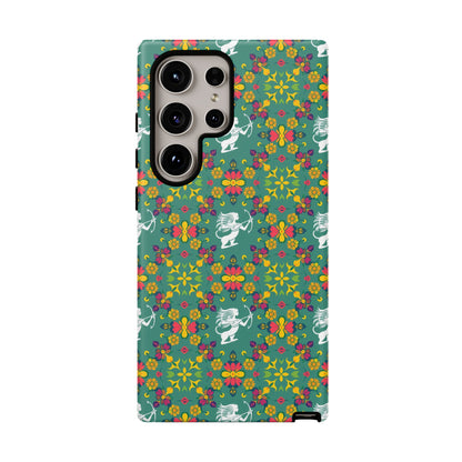 Tough Cases, Sagittarius, Zodiac, Flower Pattern