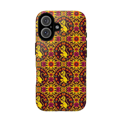 Tough Cases, Virgo, Zodiac v1, Flower Pattern