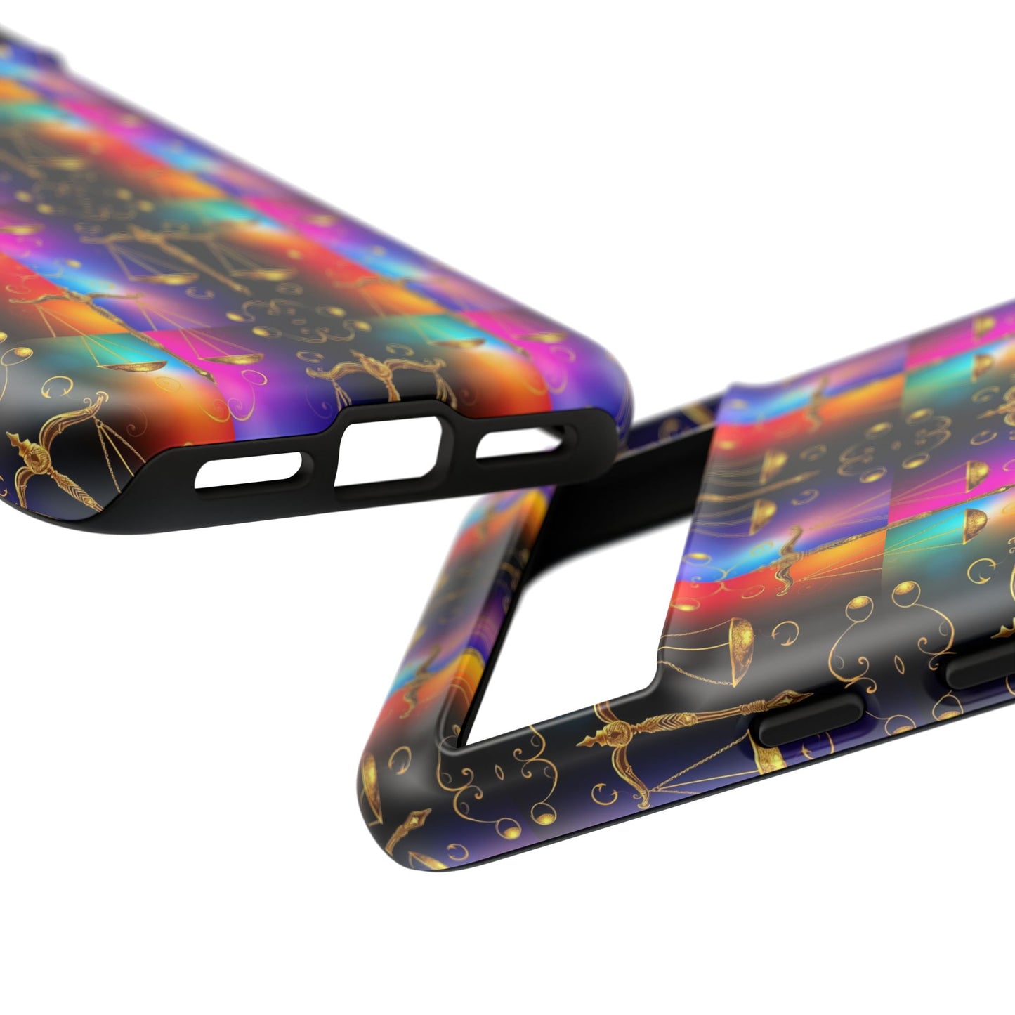 Tough Cases, Libra, Zodiac v1, Metal Pattern
