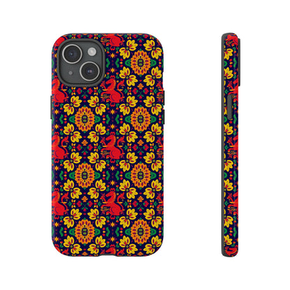 Tough Cases, Virgo, Zodiac v2, Flower Pattern