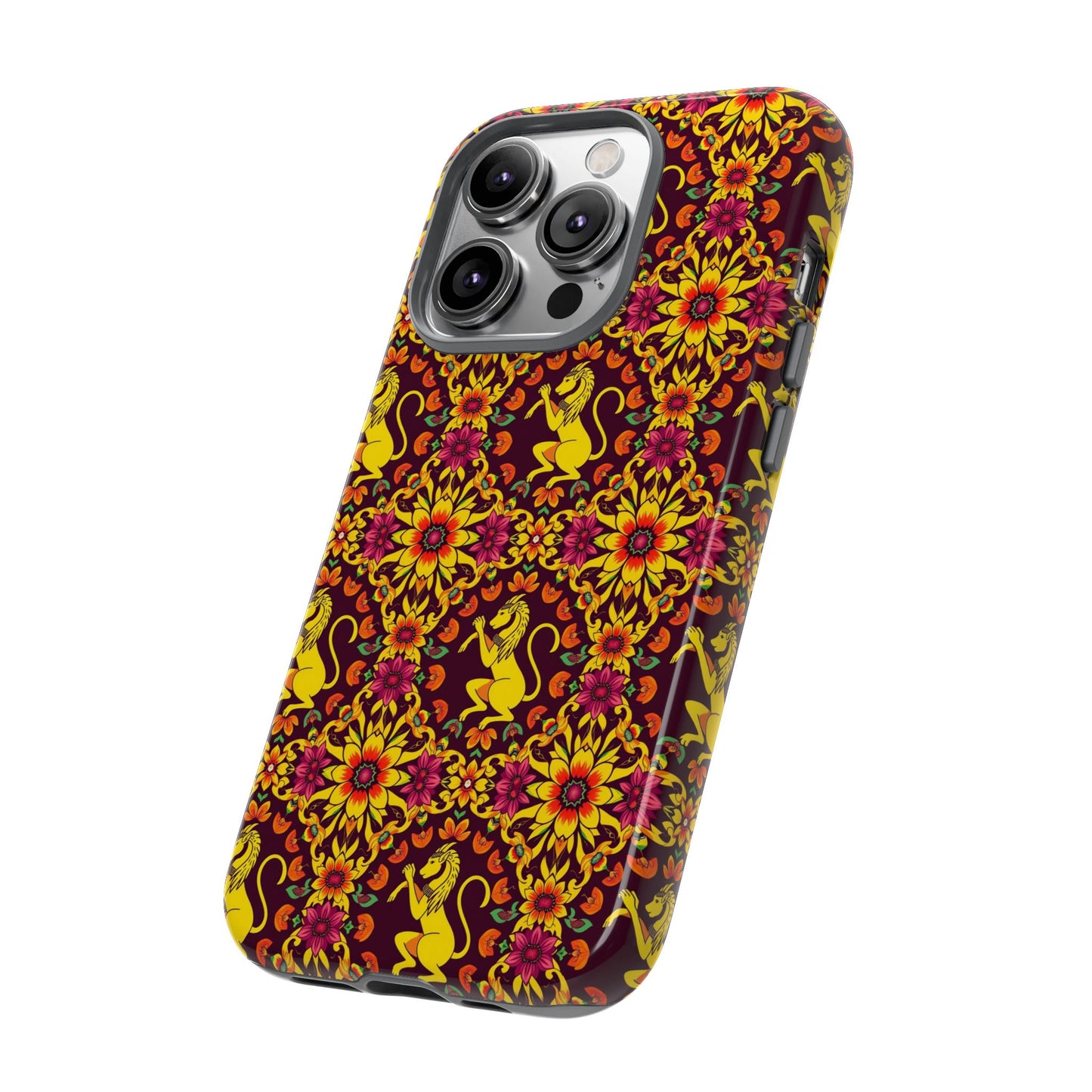 Tough Cases, Virgo, Zodiac v1, Flower Pattern