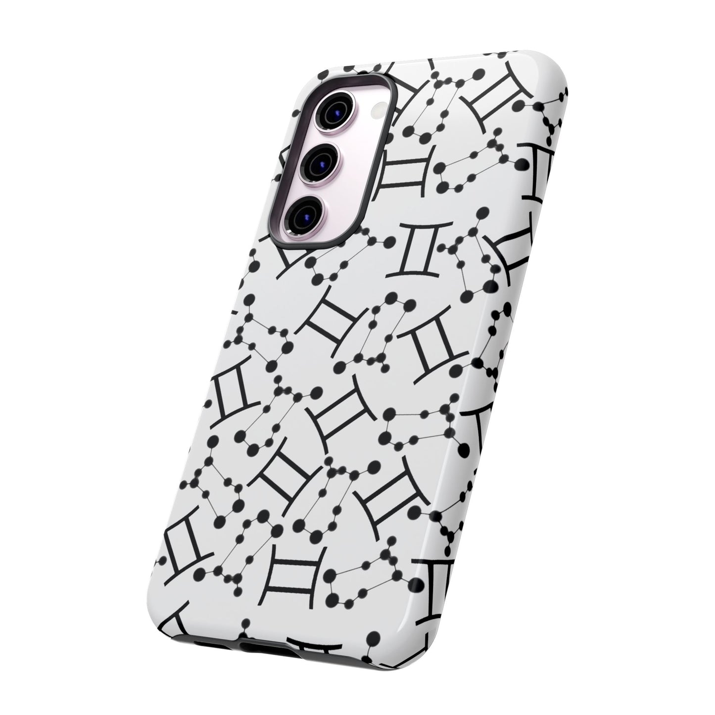 Tough Cases with the Gemini Zodiac sign for iPhone, Samsung Galaxy, and Google Pixel devices