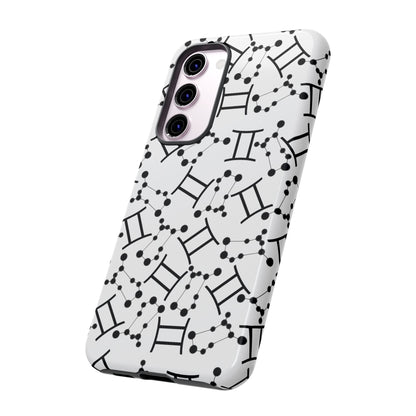 Tough Cases with the Gemini Zodiac sign for iPhone, Samsung Galaxy, and Google Pixel devices