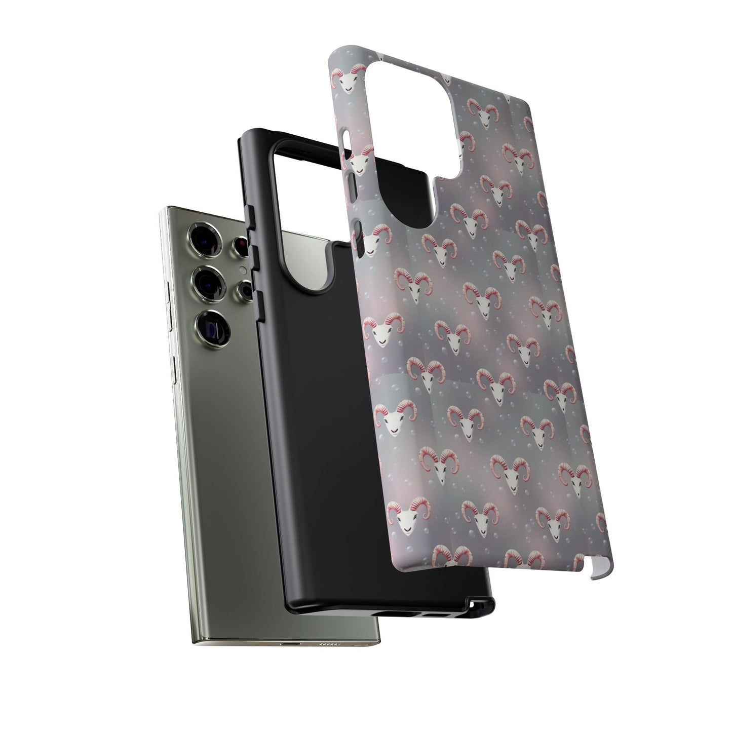 Tough Cases, Aries, Zodiac v2, Bubble Pattern