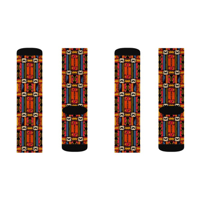 Sublimation Socks, Virgo, Zodiac, Shapes Pattern