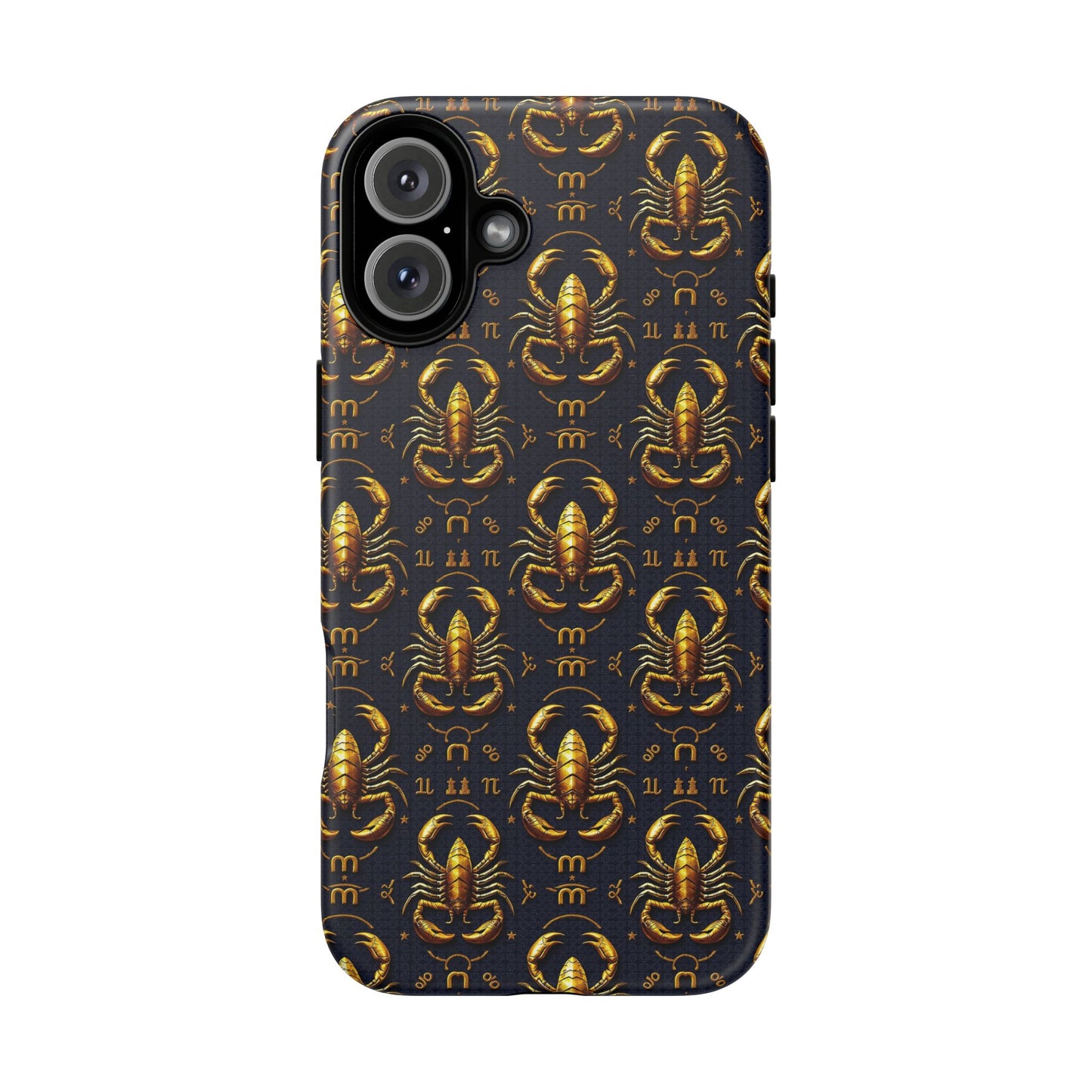Tough Cases, Scorpio, Zodiac, Metal Pattern