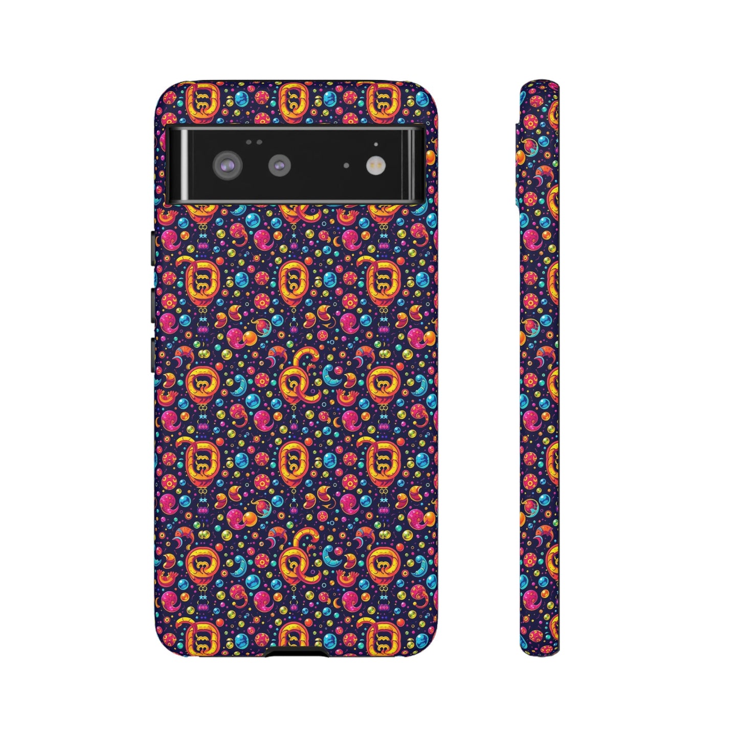 Tough Cases, Aquarius, Zodiac v1, Bubble Pattern