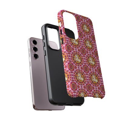 Tough Cases, Capricorn, Zodiac v4, Flower Pattern