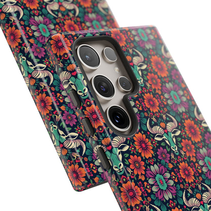 Tough Cases, Taurus, Zodiac v4, Flower Pattern