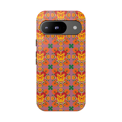 Tough Cases, Aries, Zodiac v1, Flower Pattern