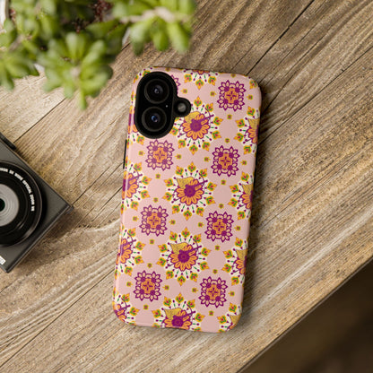Tough Cases, Sagittarius, Zodiac v4, Flower Pattern