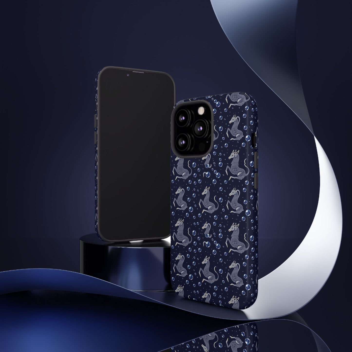 Tough Cases, Capricorn, Zodiac v2, Bubble Pattern