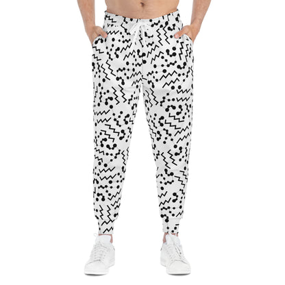 Athletic Joggers Aquarius Zodiac sign (AOP)
