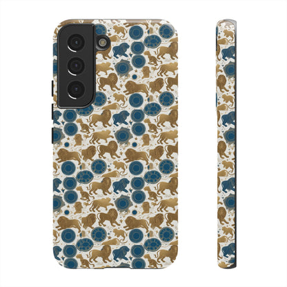 Tough Cases, Leo, Zodiac v2, Metal Pattern