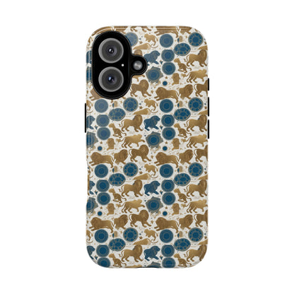 Tough Cases, Leo, Zodiac v2, Metal Pattern