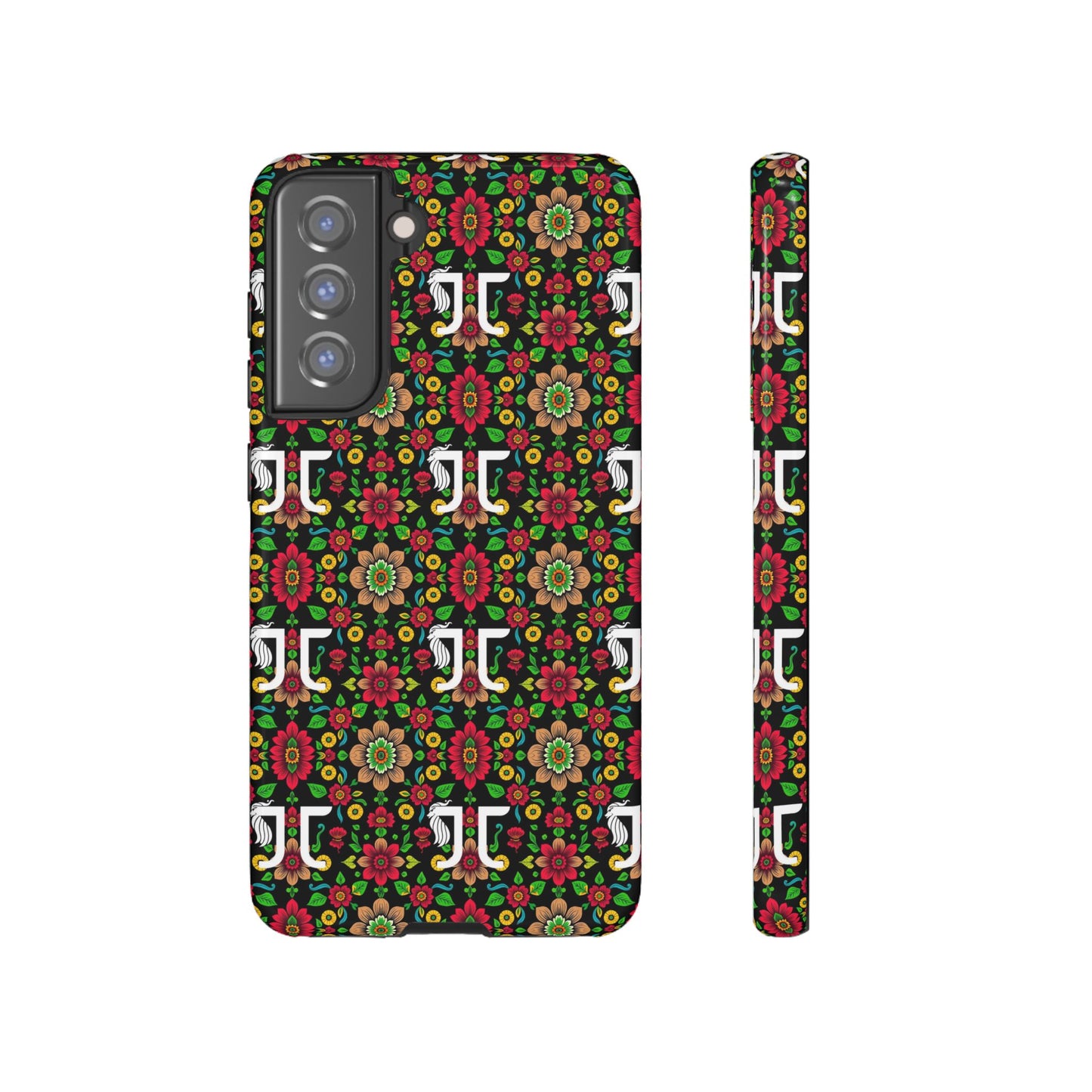 Tough Cases, Gemini, Zodiac v4, Flower Pattern