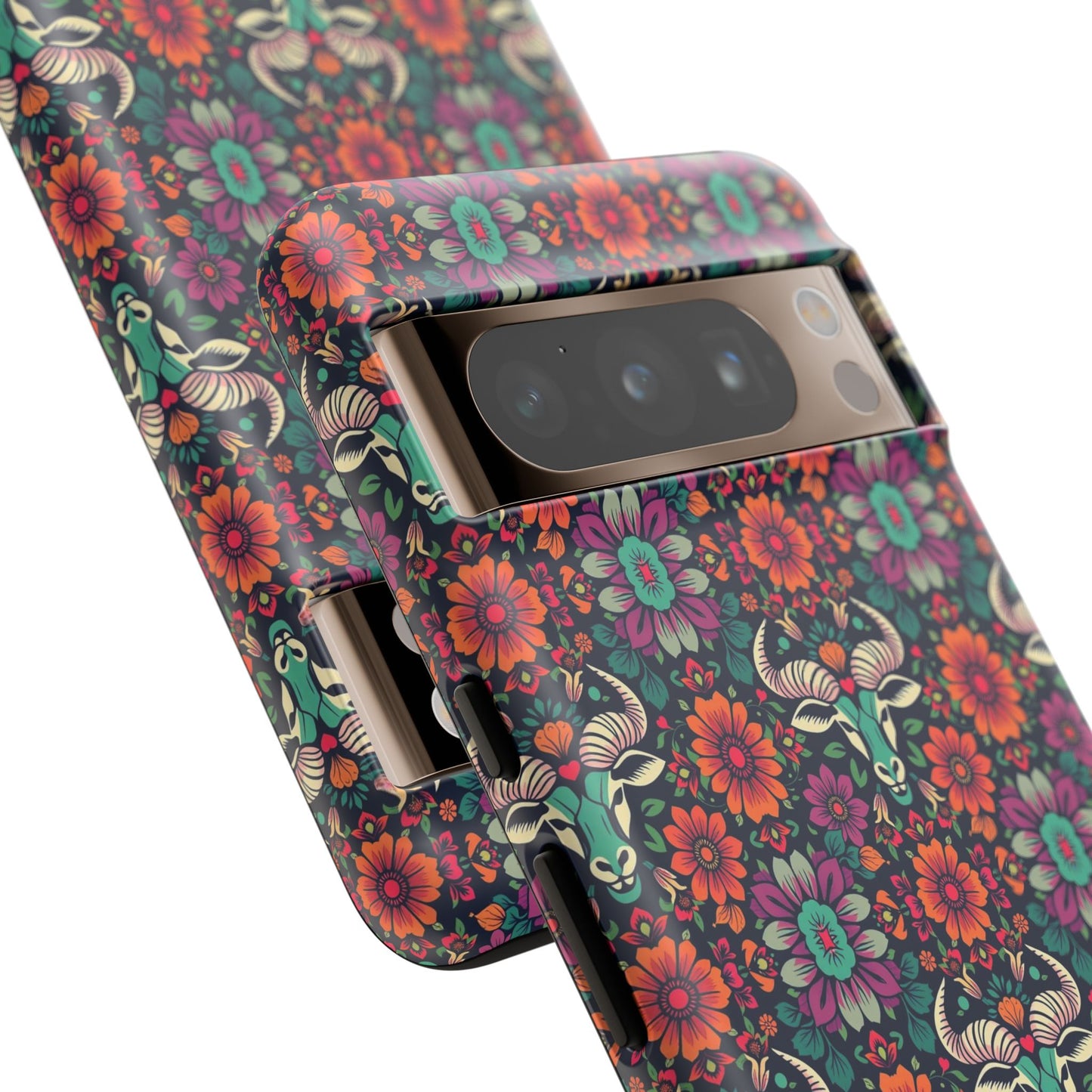 Tough Cases, Taurus, Zodiac v4, Flower Pattern