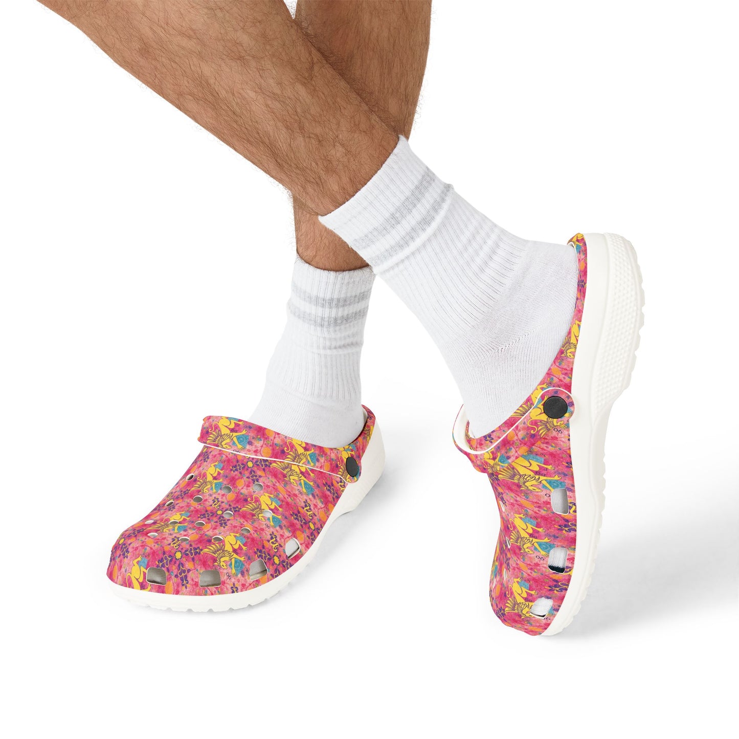 EVA Foam Rubber Shoes, (AOP), Virgo, Zodiac v1, Pattern