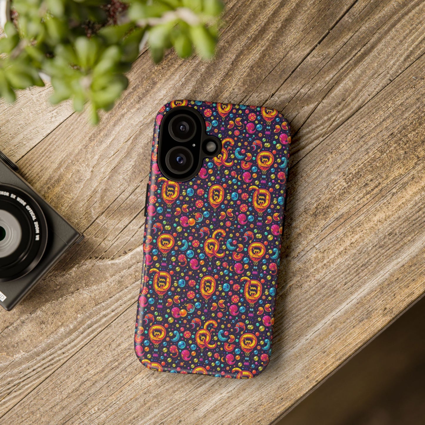 Tough Cases, Aquarius, Zodiac v1, Bubble Pattern