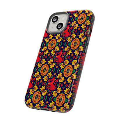 Tough Cases, Virgo, Zodiac v2, Flower Pattern