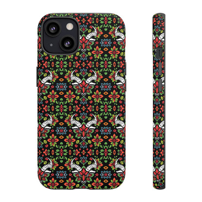 Tough Cases, Taurus, Zodiac v2, Flower Pattern