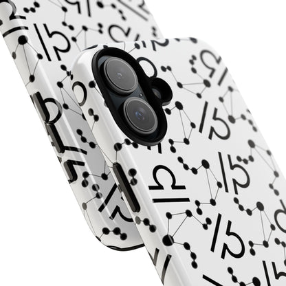 Tough Cases with the Libra Zodiac sign for iPhone, Samsung Galaxy, and Google Pixel devices