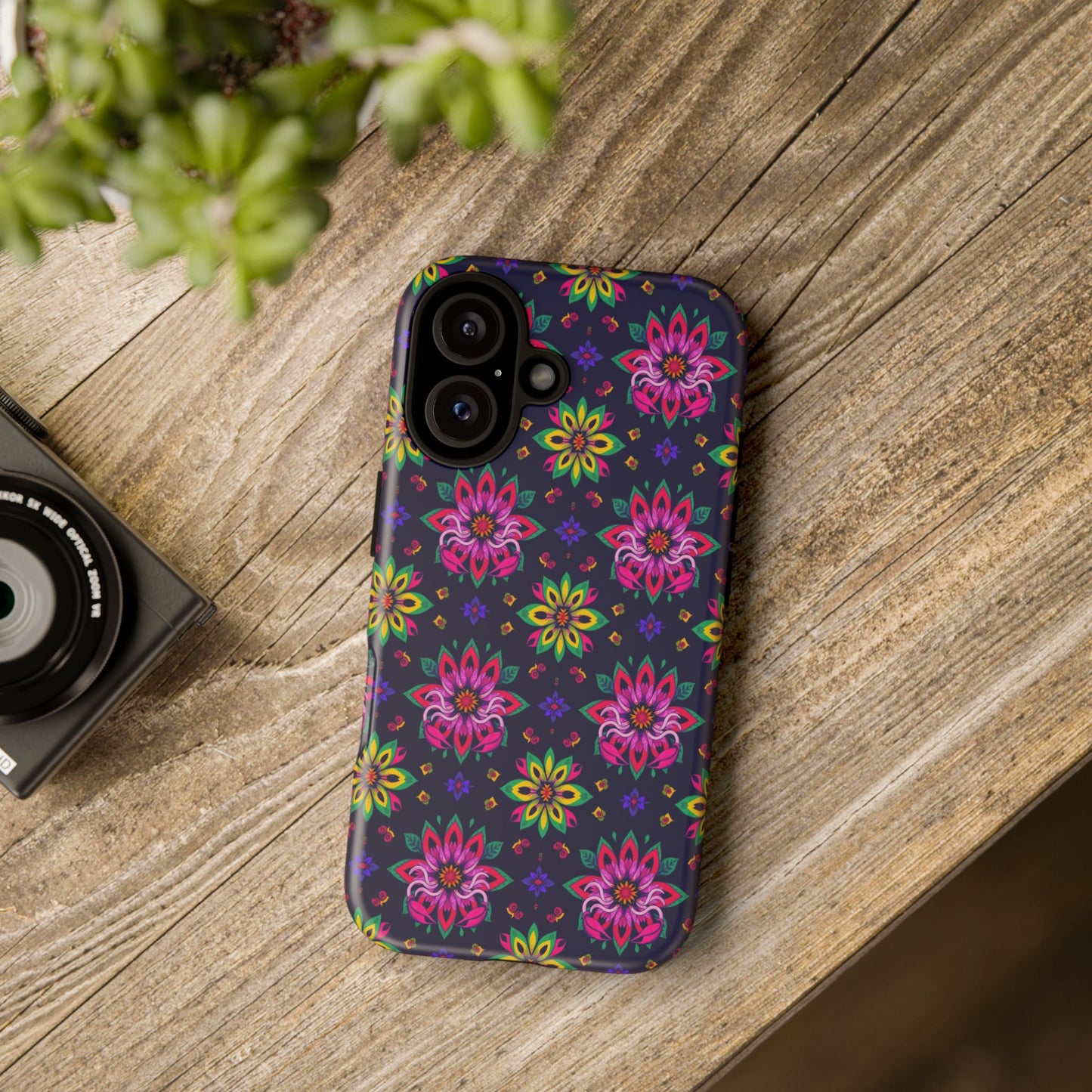 Tough Cases, Scorpio, Zodiac v4, Flower Pattern
