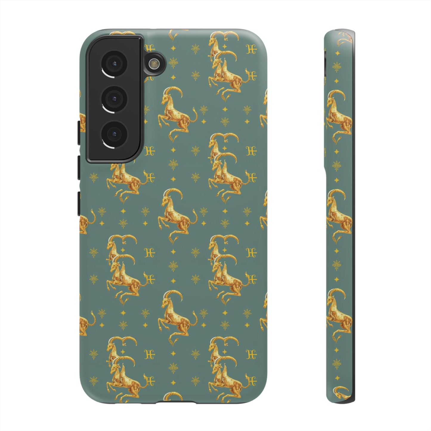 Tough Cases, Capricorn, Zodiac v1, Metal Pattern