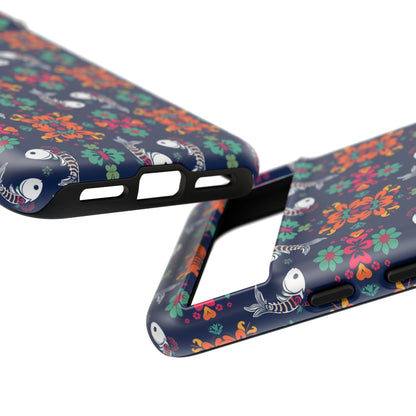 Tough Cases, Pisces, Zodiac, Flower Pattern