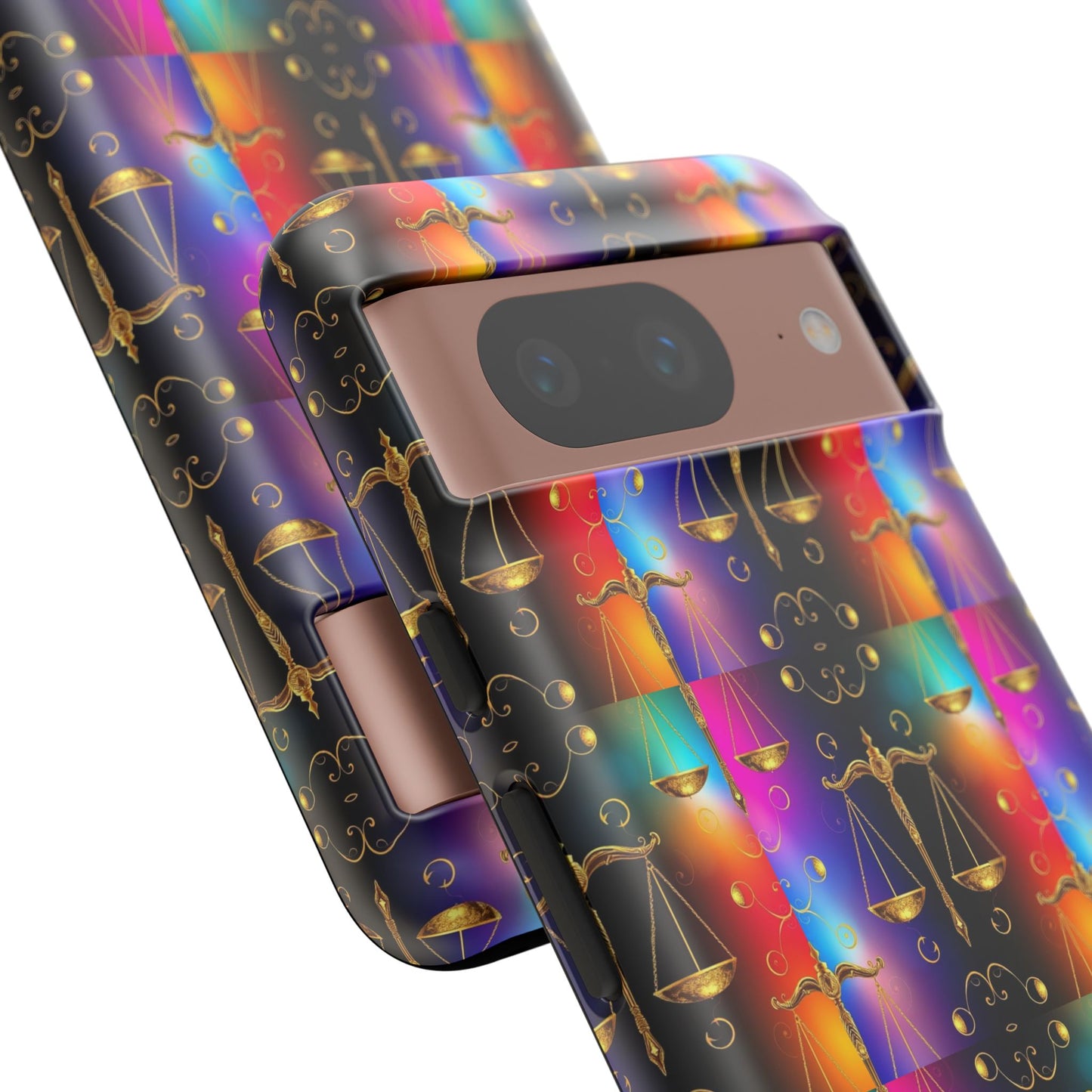Tough Cases, Libra, Zodiac v1, Metal Pattern
